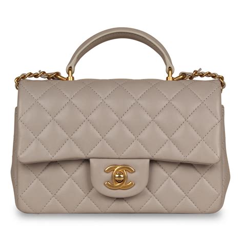 Chanel rectangular mini top handle